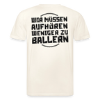 WMAWZB Unisex T-Shirt Light with Statement Backprint
