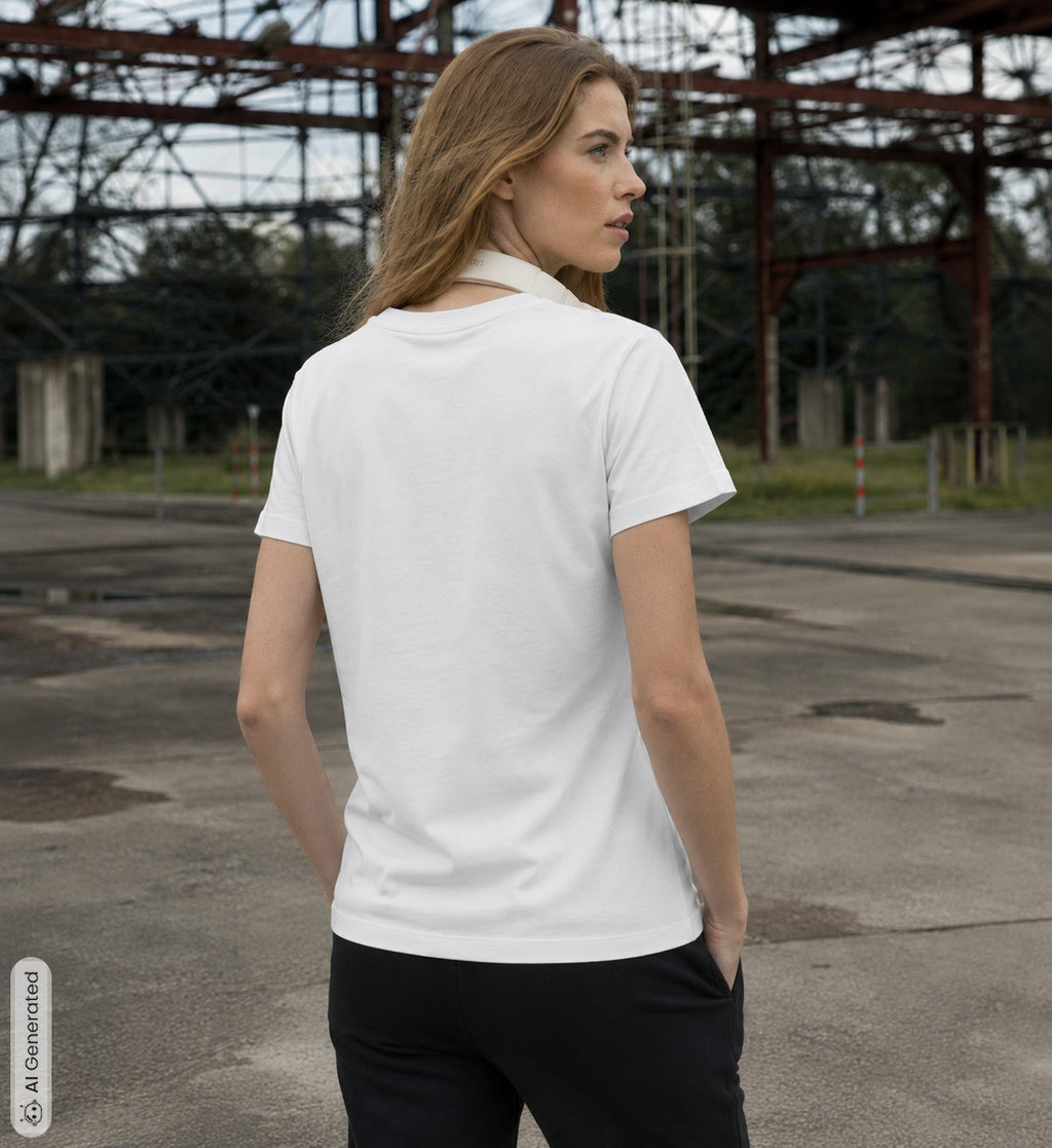 Pure x Pain Damen T-Shirt Hell mit Signature-Frontprint