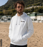 Abubilla Unisex Organic Hoodie – Perched Hoopoe Backprint