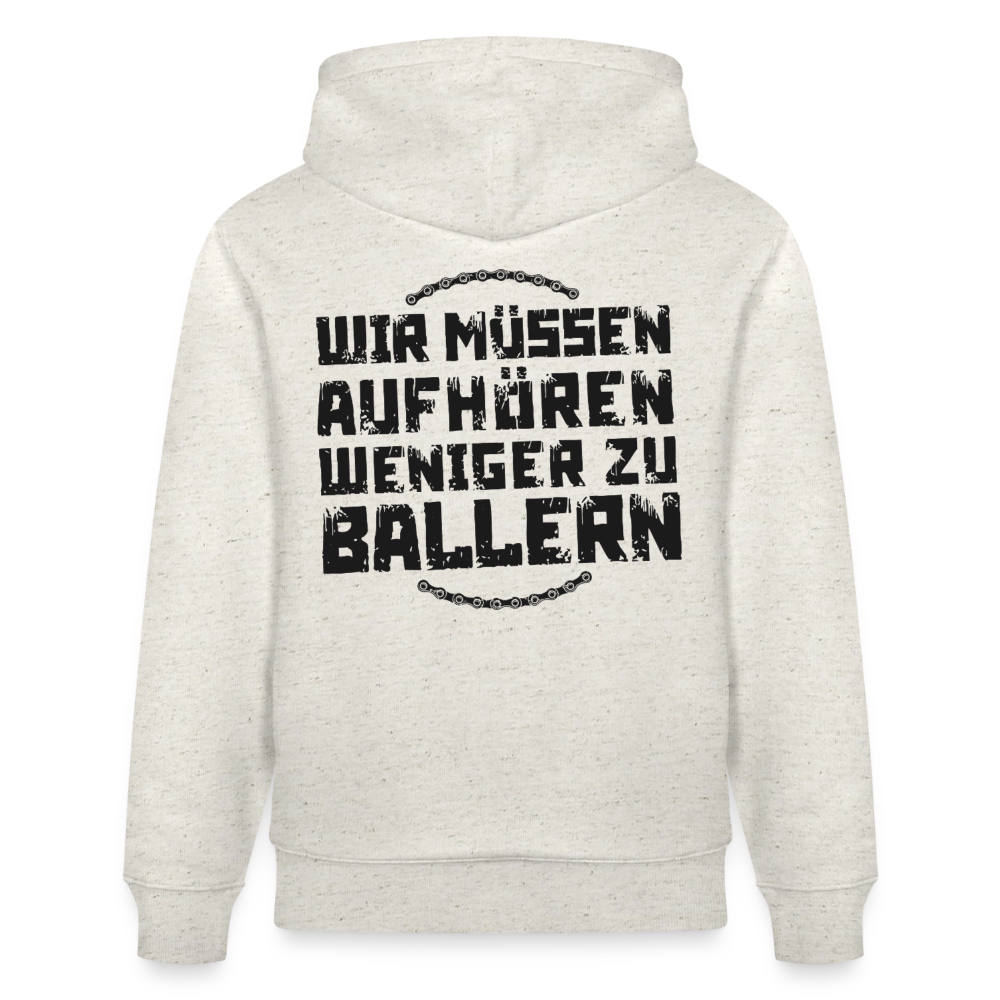WMAWZB Unisex Hoodie Light with Statement Backprint