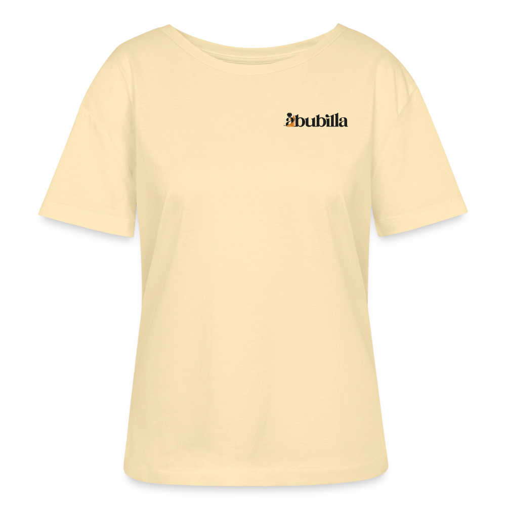 Abubilla Women's Organic T-Shirt - Perched Hoopoe Backprint