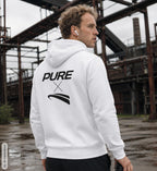 Pure x Pain Unisex Hoodie Light with Signature Back Print