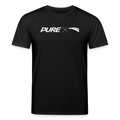 Pure x Pain Unisex T-Shirt Dunkel mit Logo-Frontprint