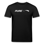 Pure x Pain Unisex T-Shirt Dunkel mit Logo-Frontprint