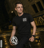 WMAWZB Unisex T-Shirt Dark with Logo Back Print