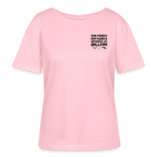 WMAWZB Women's Light T-Shirt with Logo Back Print