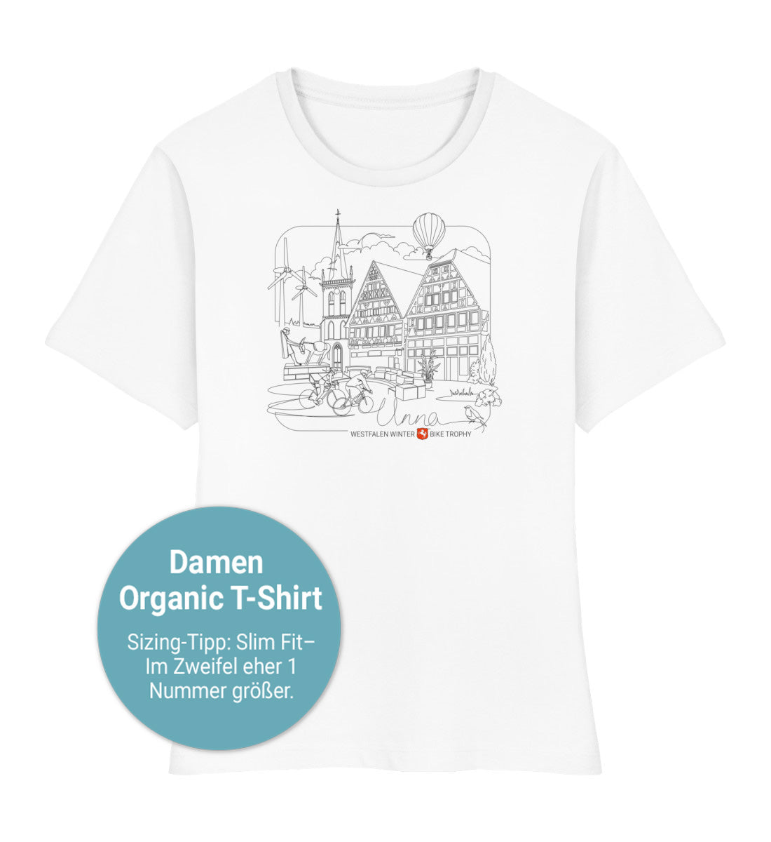 Winter Bike Unna  - Damen Premium Organic T-Shirt 2.0 ST/ST