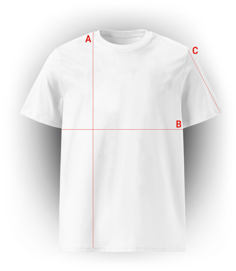 So misst du dein Shirt