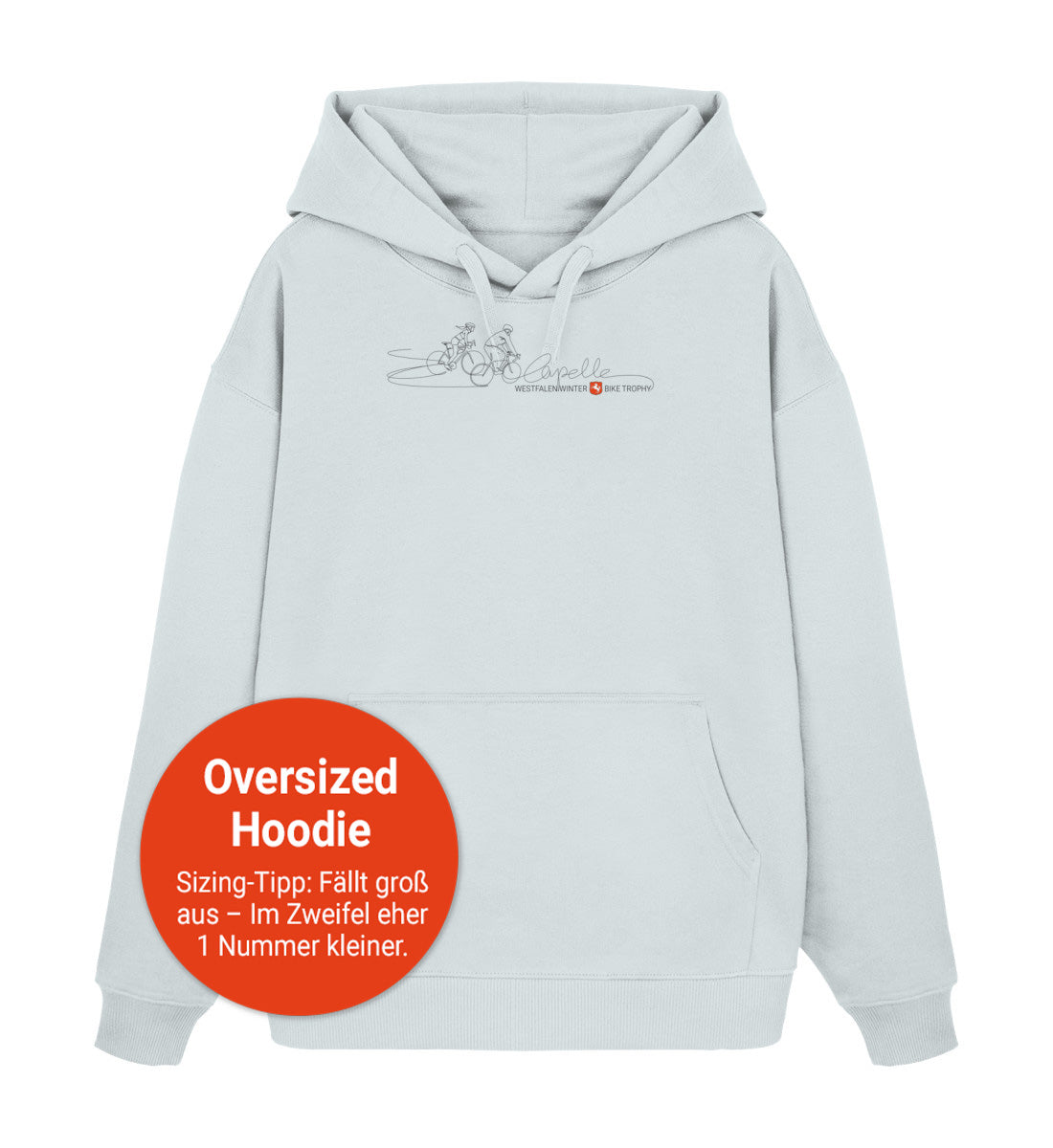 Winter Bike Capelle  - Organic Oversized Hoodie 2.0 ST/ST