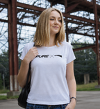Pure X Pain Logo Damen T-Shirt Hell