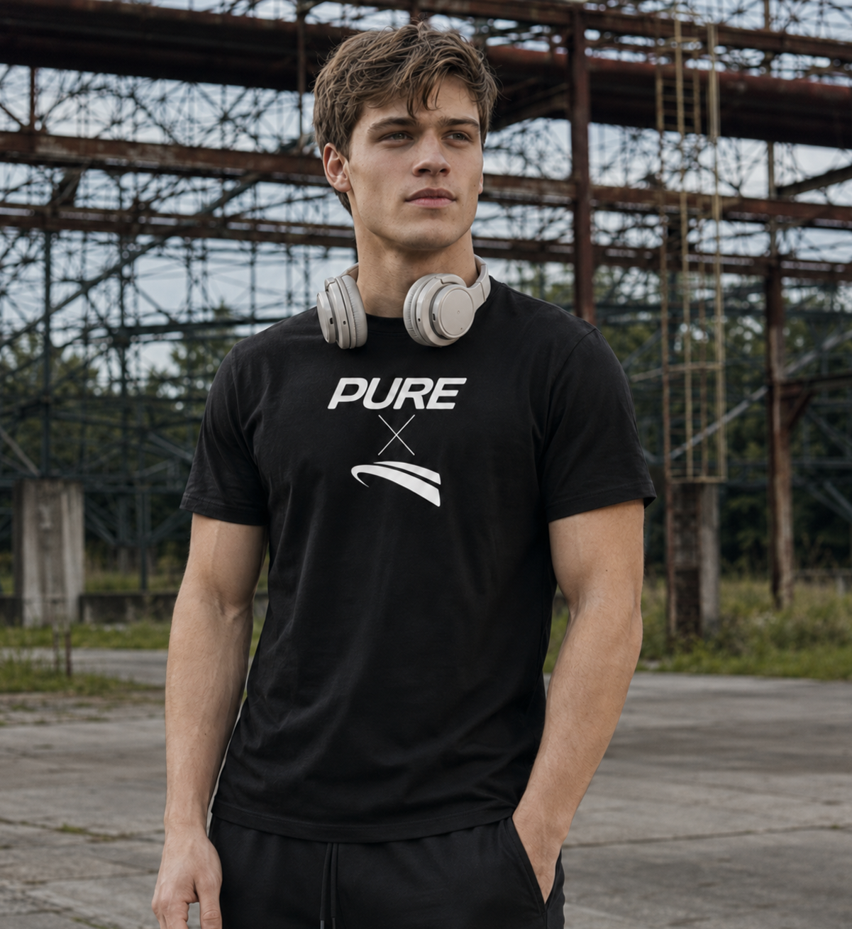 Pure X Pain T-Shirt - Schwarz