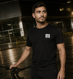 WMAWZB Unisex T-Shirt Dunkel mit Statement Backprint
