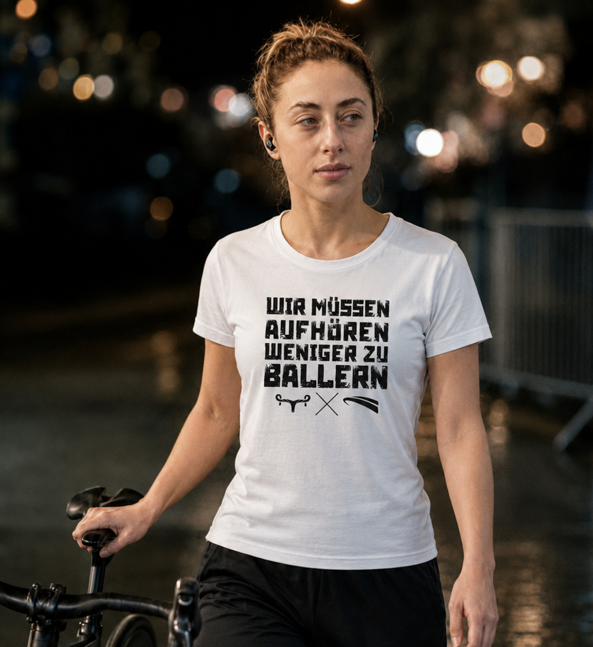 WMAWZB Statement Damen T-Shirt Hell