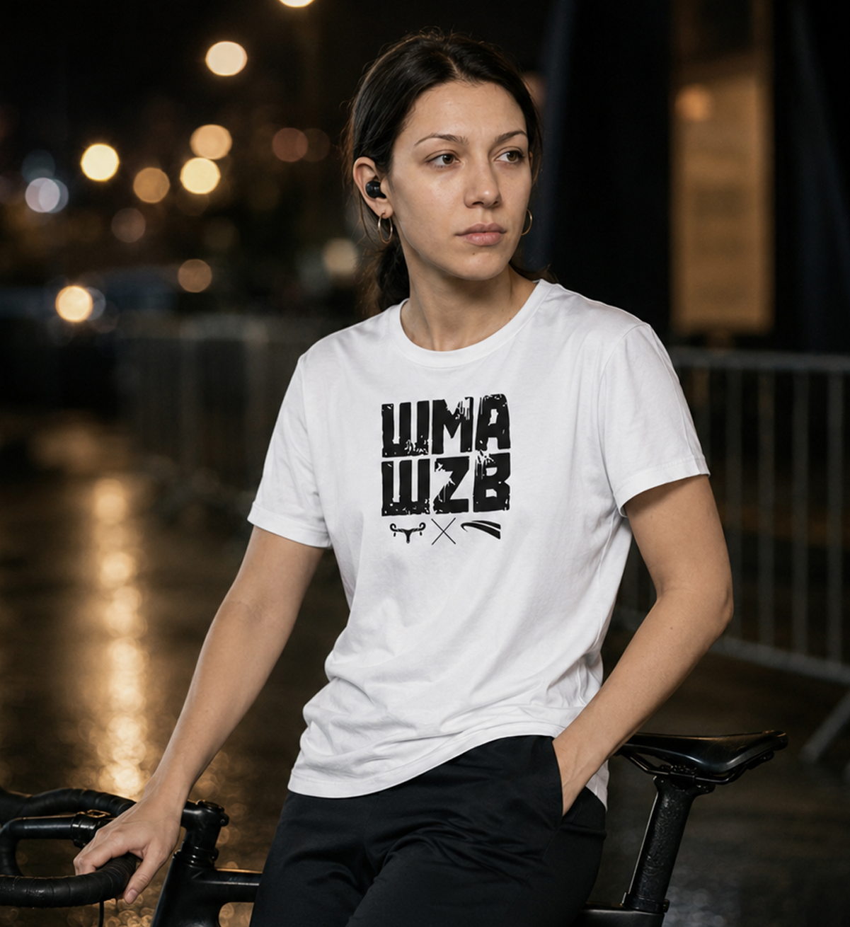 WMAWZB Logo Damen T-Shirt Hell