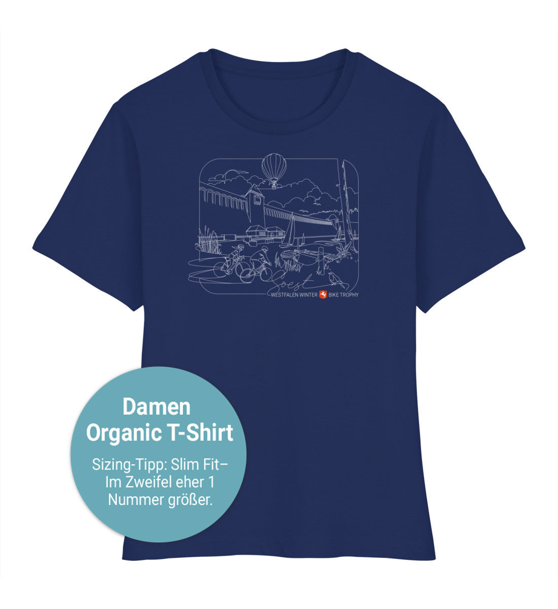 Winter Bike Soest  - Damen Premium Organic T-Shirt 2.0 ST/ST