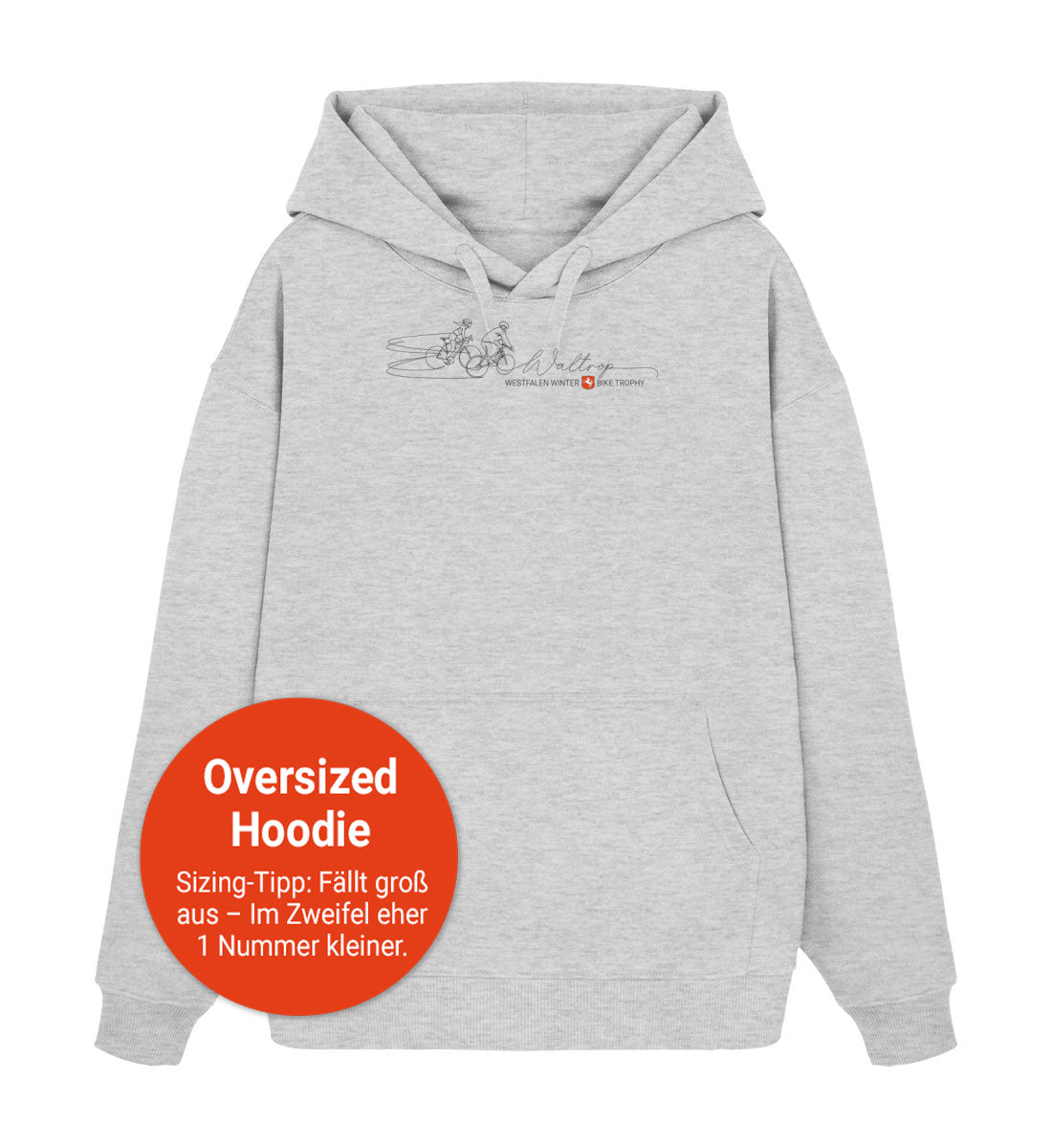 Winter Bike Waltrop  - Organic Oversized Hoodie 2.0 ST/ST
