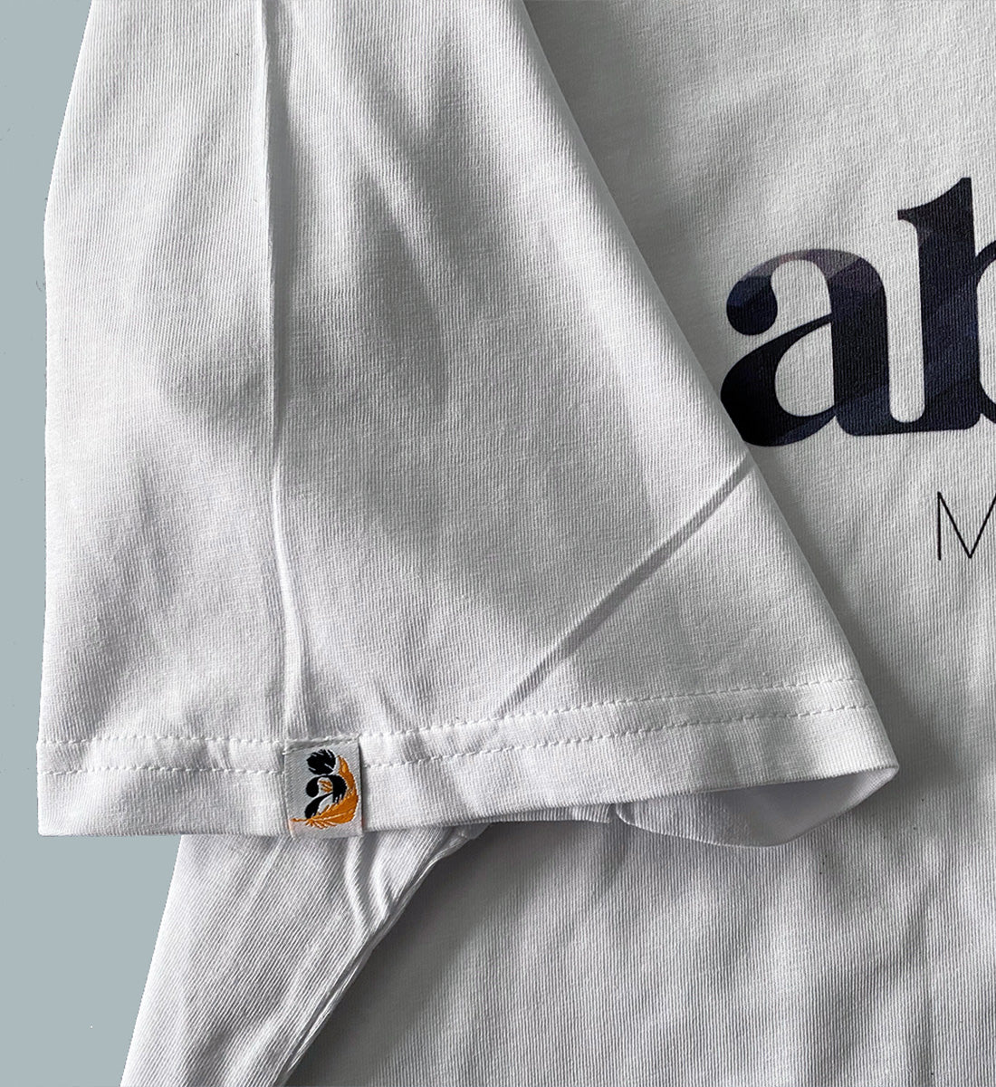 Abubilla - Herren Organic T-Shirt white close up